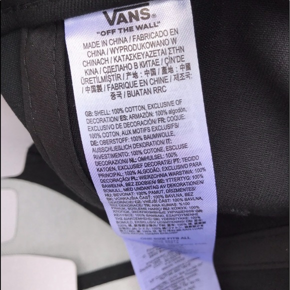 Vans HTF ‘07 Black Blendline SnapBack NWT - Picture 14 of 16
